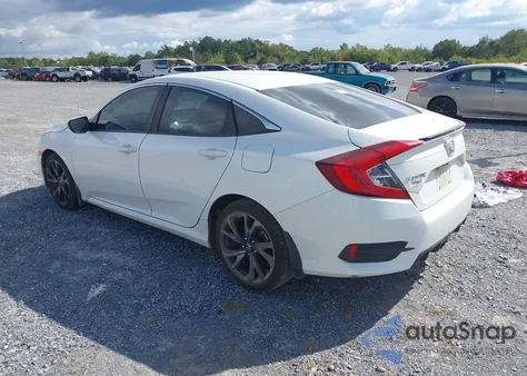 2019 Honda Civic Sport from USA, damaged, VIN 2HGFC2F82KH576151